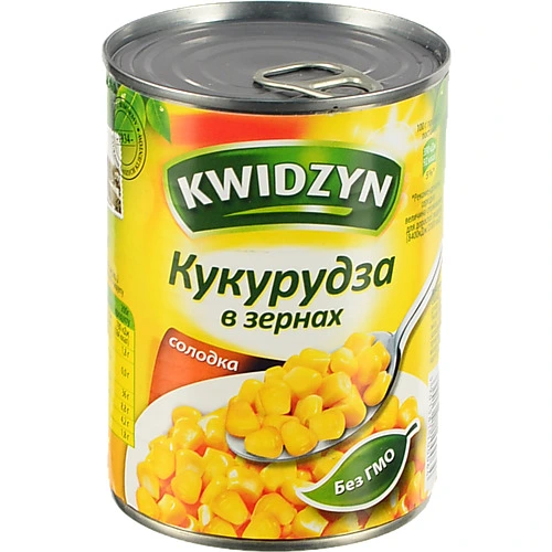 Кукурудза Kwidzyn 400г солодка з.б