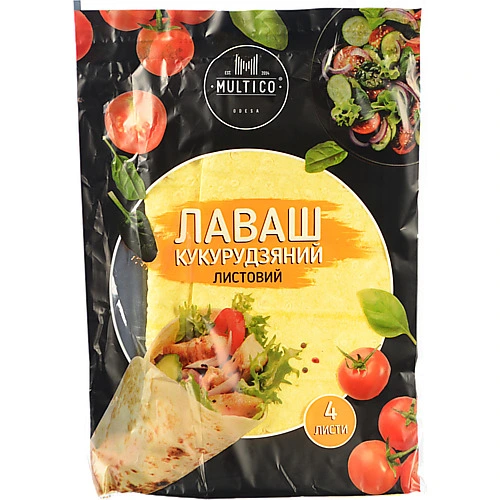 Лаваш Multico 400г кукурудзяний