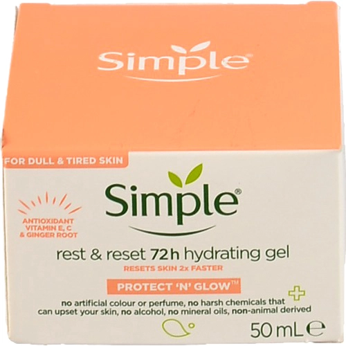 Крем-гель для сяяння шкіри Protect N Glow Simple 50мл