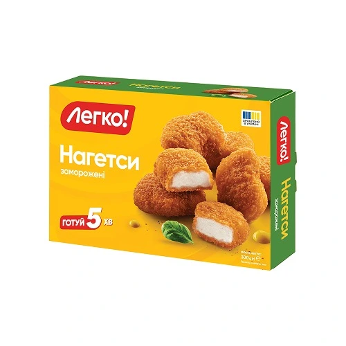 Нагетси заморожені Легко! к/у 300г