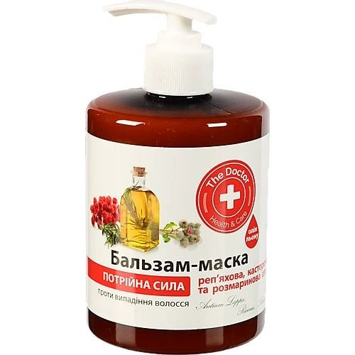 Бальзам Домашній доктор 500мл потрійна сила