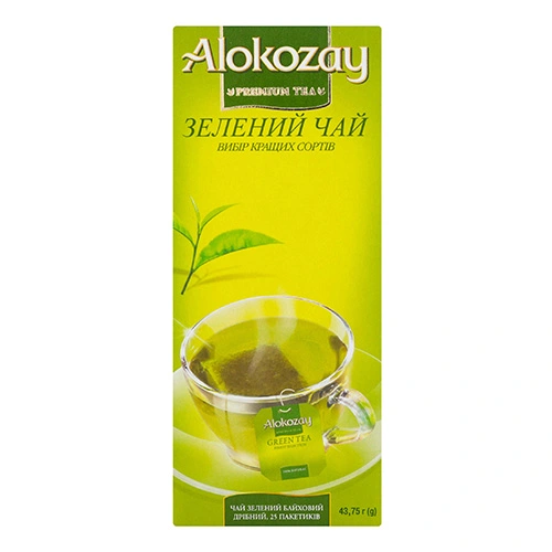 Чай Alokozay 25п зелений