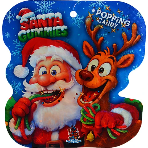 Цукерки жувальні Vida's 25г santa шипучка