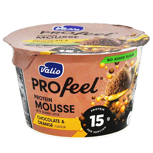 Мусс Valio PROfeel 150г протеїн шоколад апельсин б.лактози