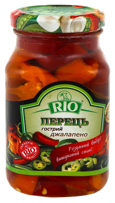 Перець гострий консервований Джалапено Rio с/б 280г