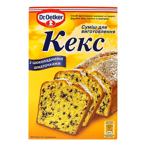 Суміш д.кексів Dr. Oetker 375гг