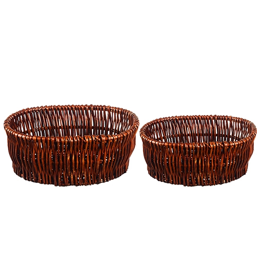 Набір кошиків без ручок діам.39х33см 2 шт