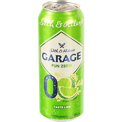 Пиво Garage 0.5л seth rileys taste lime б.а з.б