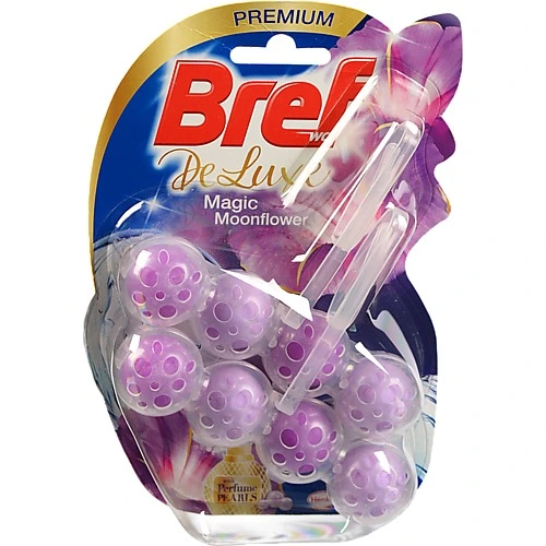 Блок туалетний для унітазу Magic Moonflower De Luxe Bref 2x50г