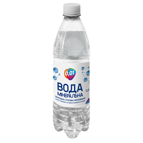 Вода 0.01 0.5л негазована