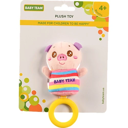 Іграшка мяка BABY TEAM в асортименті. арт 8512