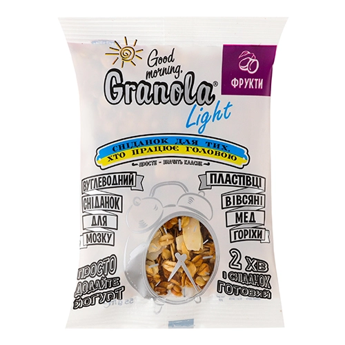 Гранола Фрукти Light Good morning, Granola м/у 55г