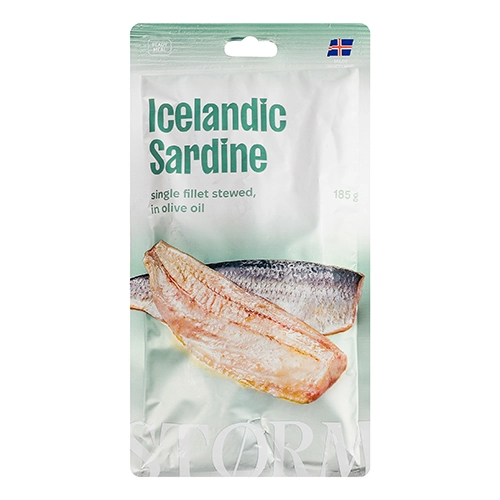 Філе ісландської сардини томлене в оливковій олії Storm м/у 185г