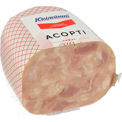 Шинка асорті свинина птиця Ювілейний