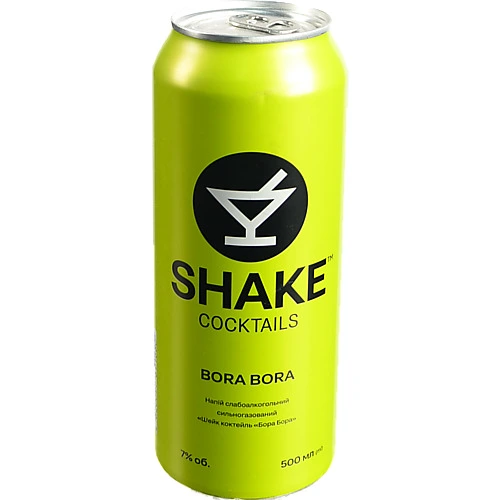 С.алк.напій Shake 0.5л 7% бору бору з.б