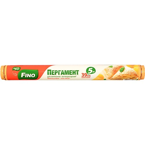 Пергамент для випікання антипригарний широкий 5м Fino 1шт