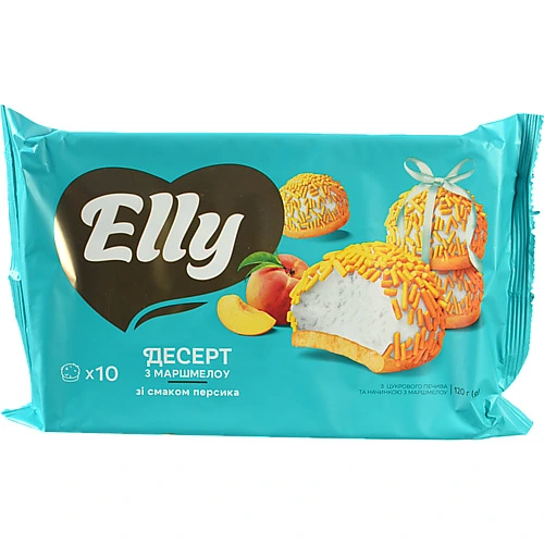 Десерт Elly 120г  персик