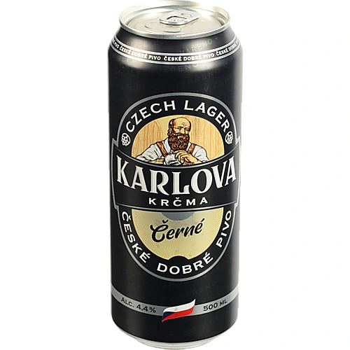 Пиво Karlova Krcma 0.5л темне cerne фільт. з.б.