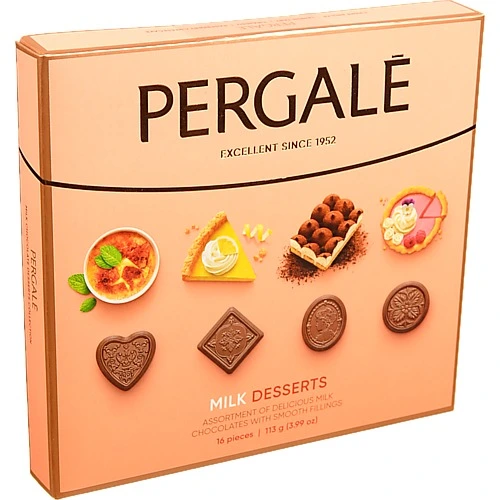 Цукерки Pergale 113г асорті