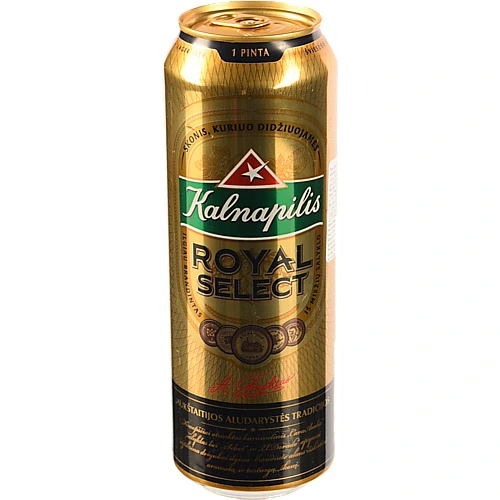 Пиво Kalnapilis Royal Select 0.568 л  з б