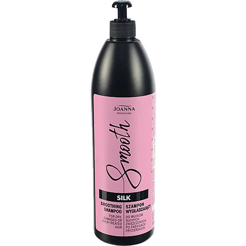 Шампунь Joanna 1000мл д.пошкоджженного волосся вигладжуючій шовк