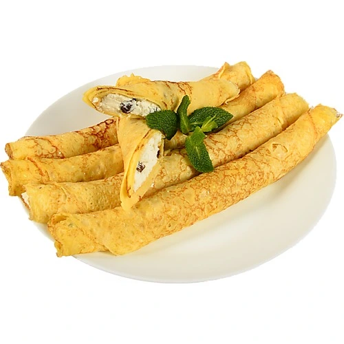 Млинці сир родзинки