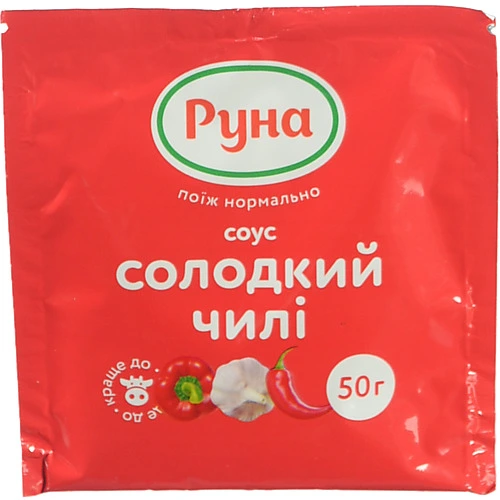 Соус Солодкий чилі Руна м/у 50г