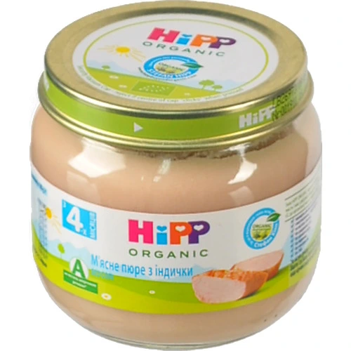 Пюре HiPP 80г індичка