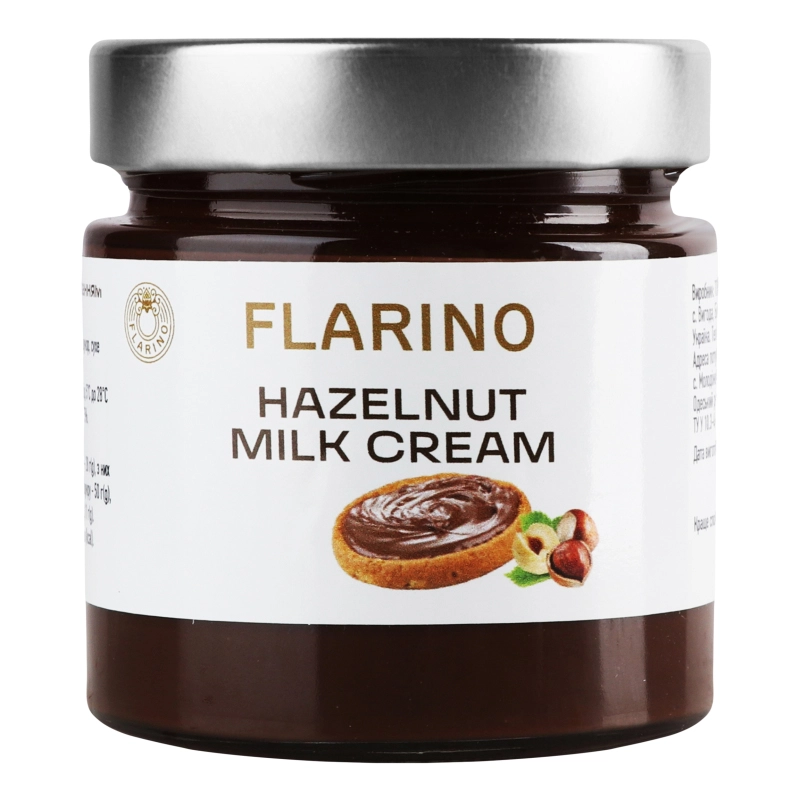Паста фундучна з молочним шоколадом Flarino с/б 200г