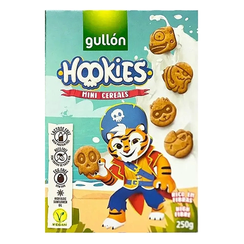 Печиво Gullon 250г hookies mini cereales