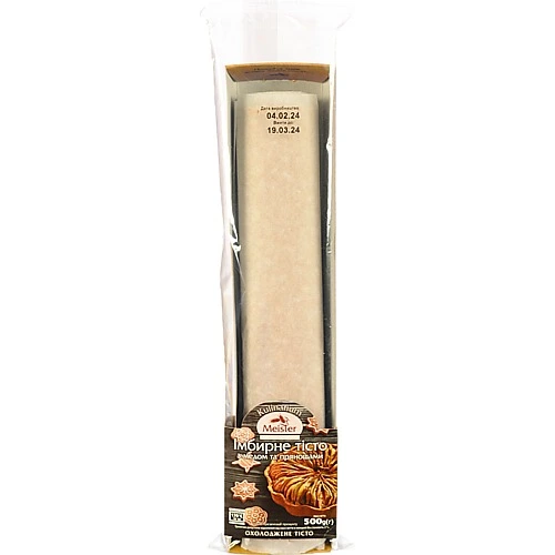 Тісто Кулінаріум Майстер 500г імбірне мед прянощі