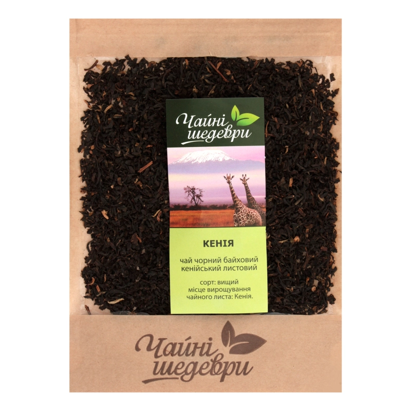 Чай чорний байховий листовий Кенія Чайні шедеври кг