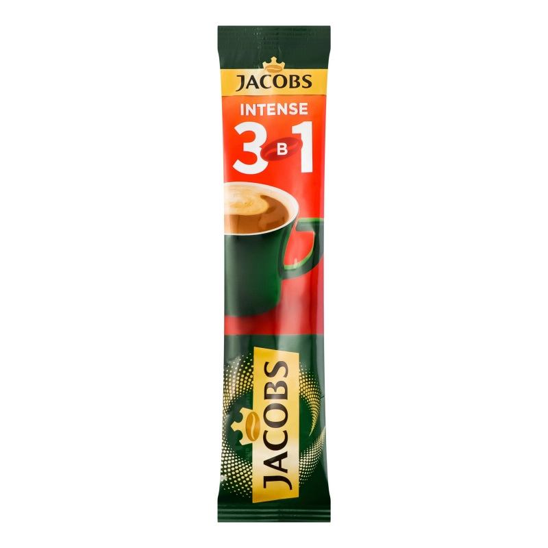 Напій кавовий розчинний 3в1 Intense Jacobs 12г