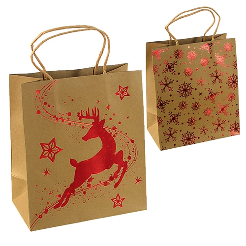 Пакет подарунковий новорічний тип 6 182110cm