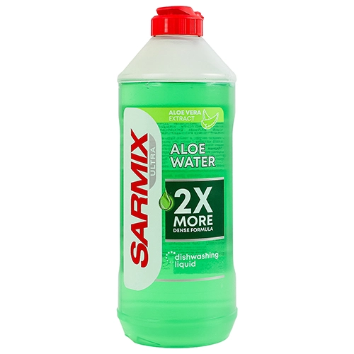 Гель Sarmix 500мл д. миття посуду ultra aloe water
