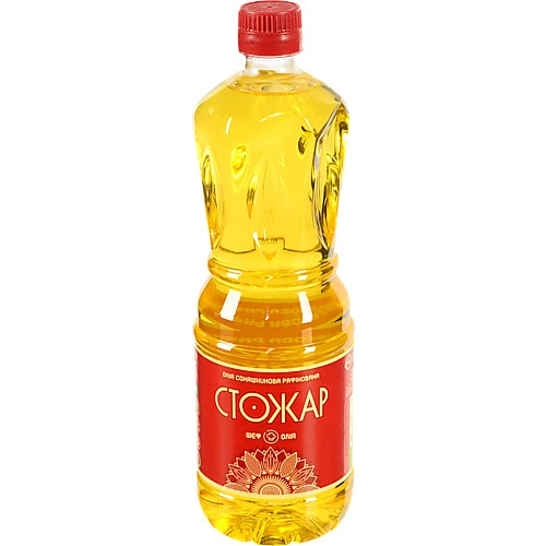 Олія Стожар 0.85л соняшникова раф.пет