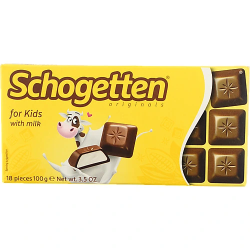 Шоколад Schogetten 100г schogetten for kids