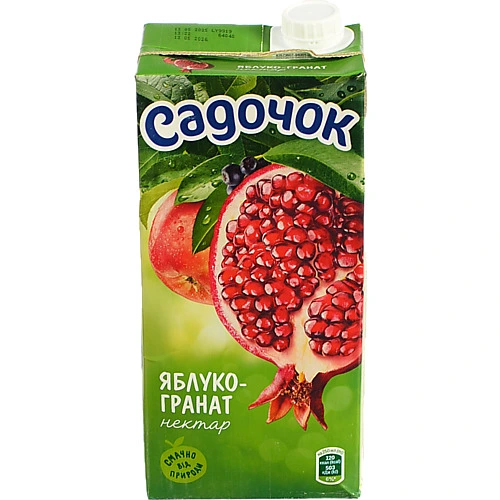 Нектар Садочок 0.95л яблуко гранат