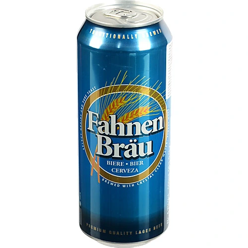 Пиво Fahnenbrau 0.5л з.б