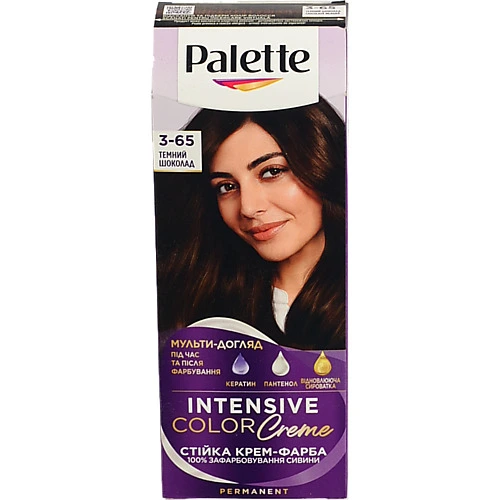 Крем-фарба для волосся Intensive Color 3-65 Palette 1шт