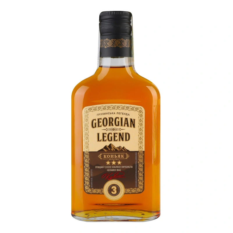 Коньяк Shabo Georgian Legend VS 3 зірки 40% 0,25 л