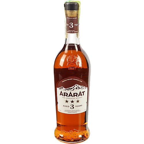 Коньяк Арарат 0.5л 3 зірки