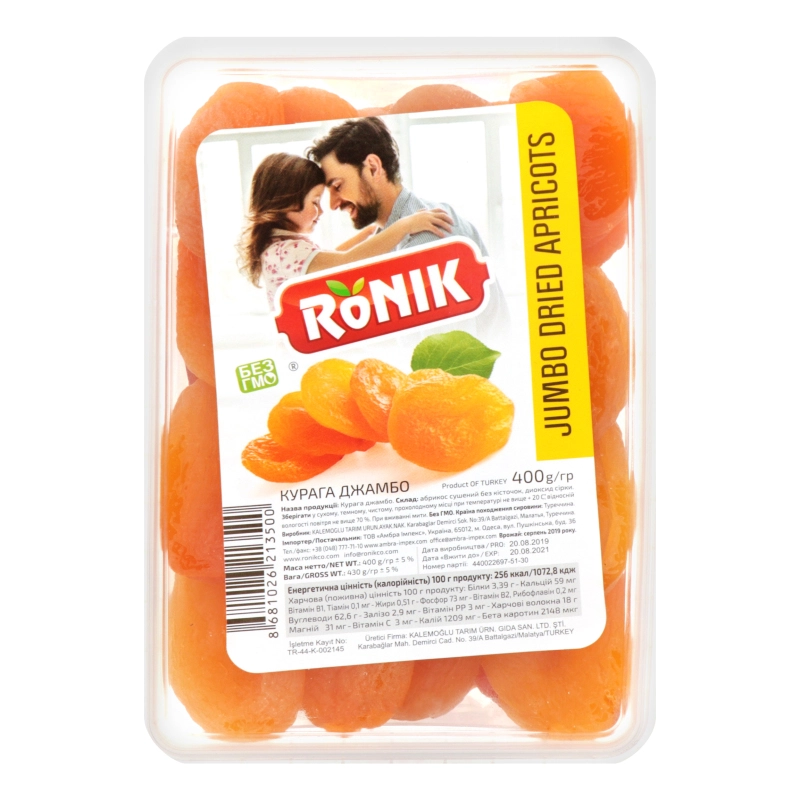 Курага Jumbo Ronik п/у 400г