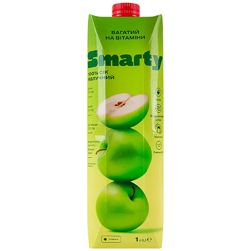 Сік Смарті яблучний 1л