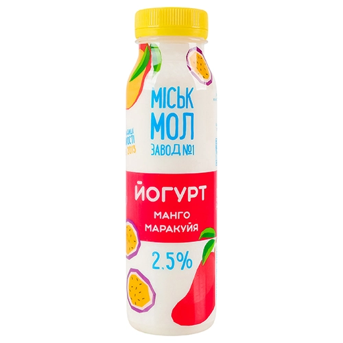 Йогурт ММЗ 250г 2.5% манго маракуйя