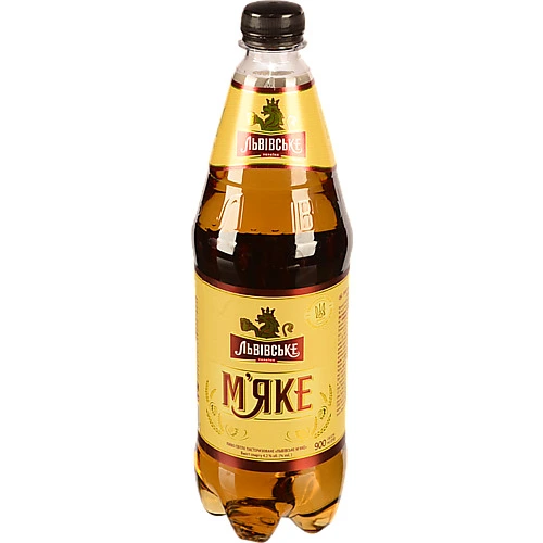 Пиво Львівське 0.9л мяке