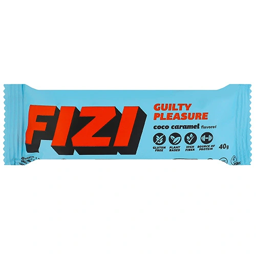 Батончик Fizi 40г coco caramel  шоколадна глазур