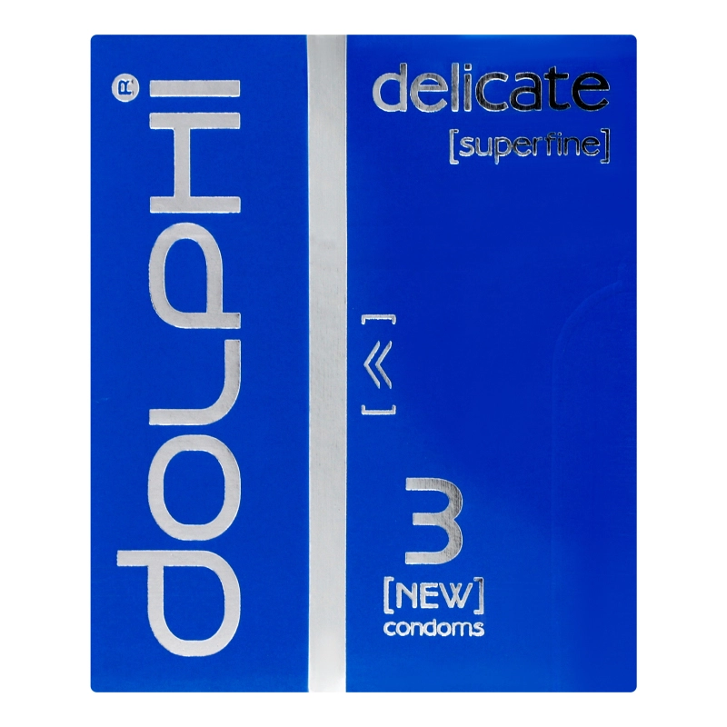 Презервативи DOLPHI LUX Delicate 3 шт