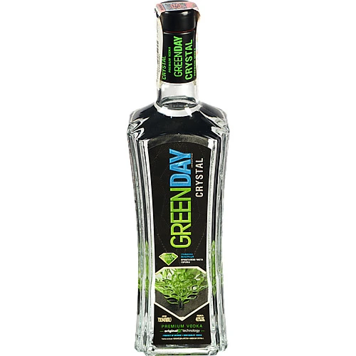Горілка Green Day 0.7л crystal
