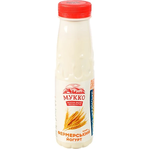 Йогурт фермерський Злаки Мукко п/пл 250г
